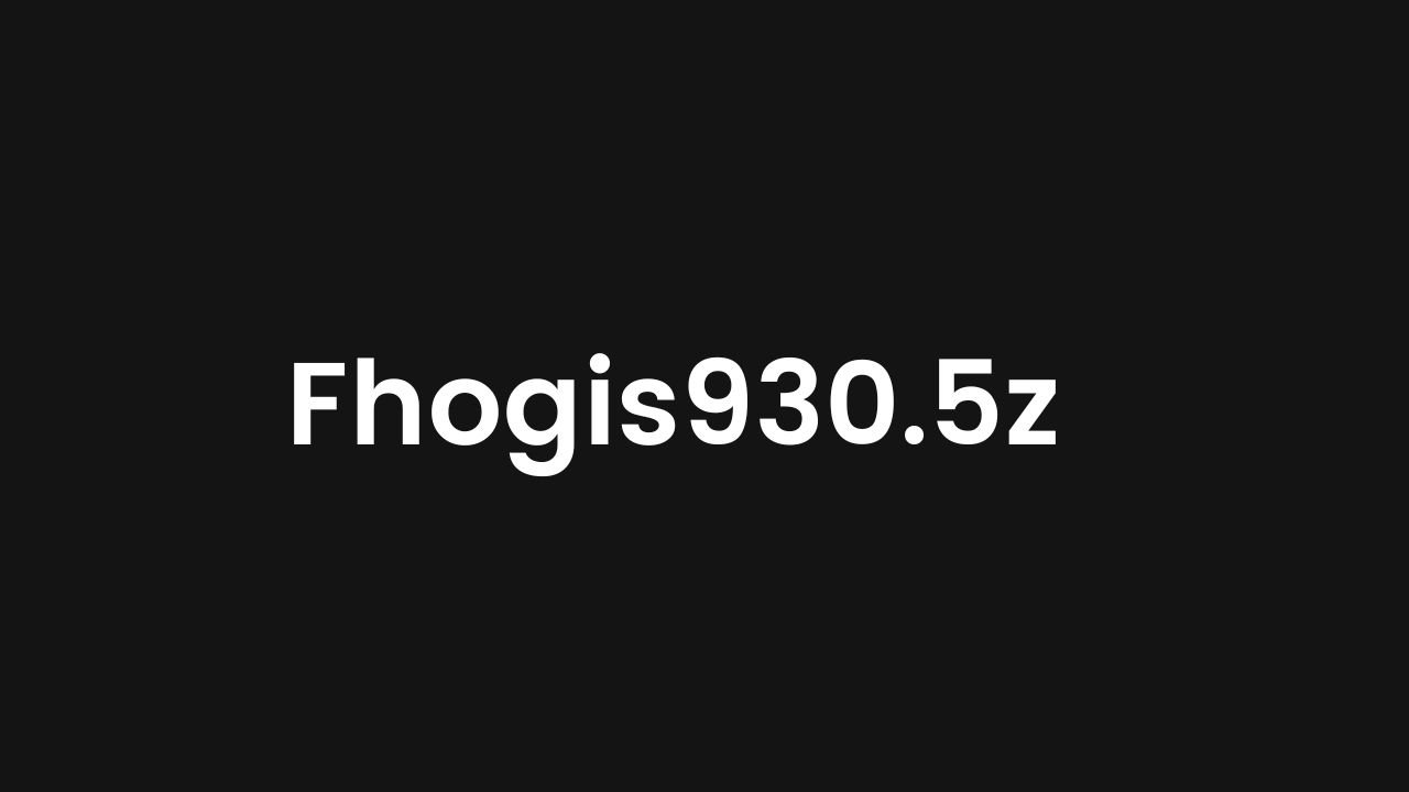 Fhogis930.5z
